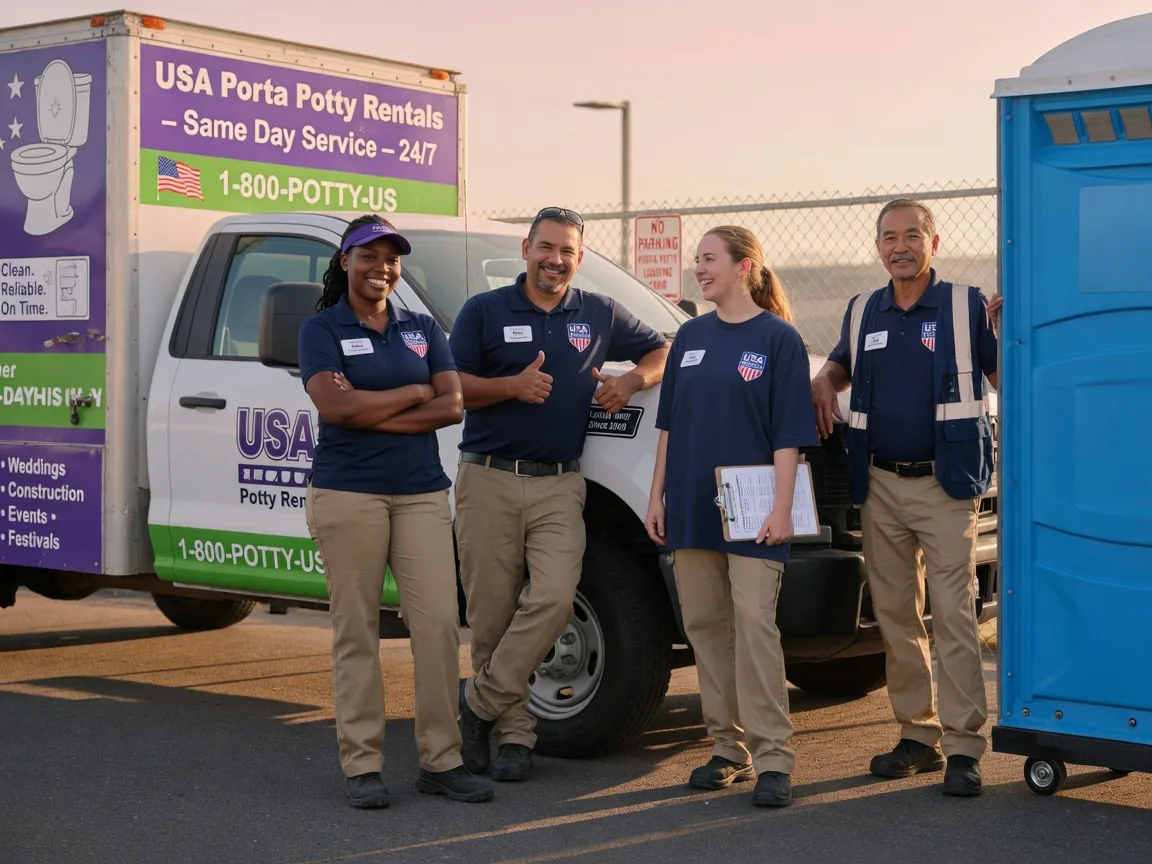 Porta Potty Rental company in Higgins Lake, MI